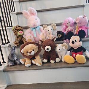 Assorted Plush Toy Collection